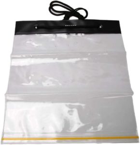 2個入り 防水マップケース ジッパーバッグ 透明文具バッグ 文房具透明ペンバッグ 収納袋 文房具袋 多機能 26.8×30.8cm | 車＆バイク | 車＆バイク