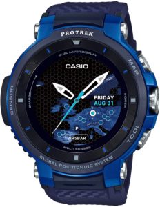  [カシオ] 腕時計 スマートアウトドアウォッチ プロトレックスマート GPS搭載 WSD-F30-BU メンズ ブルー: 腕時計