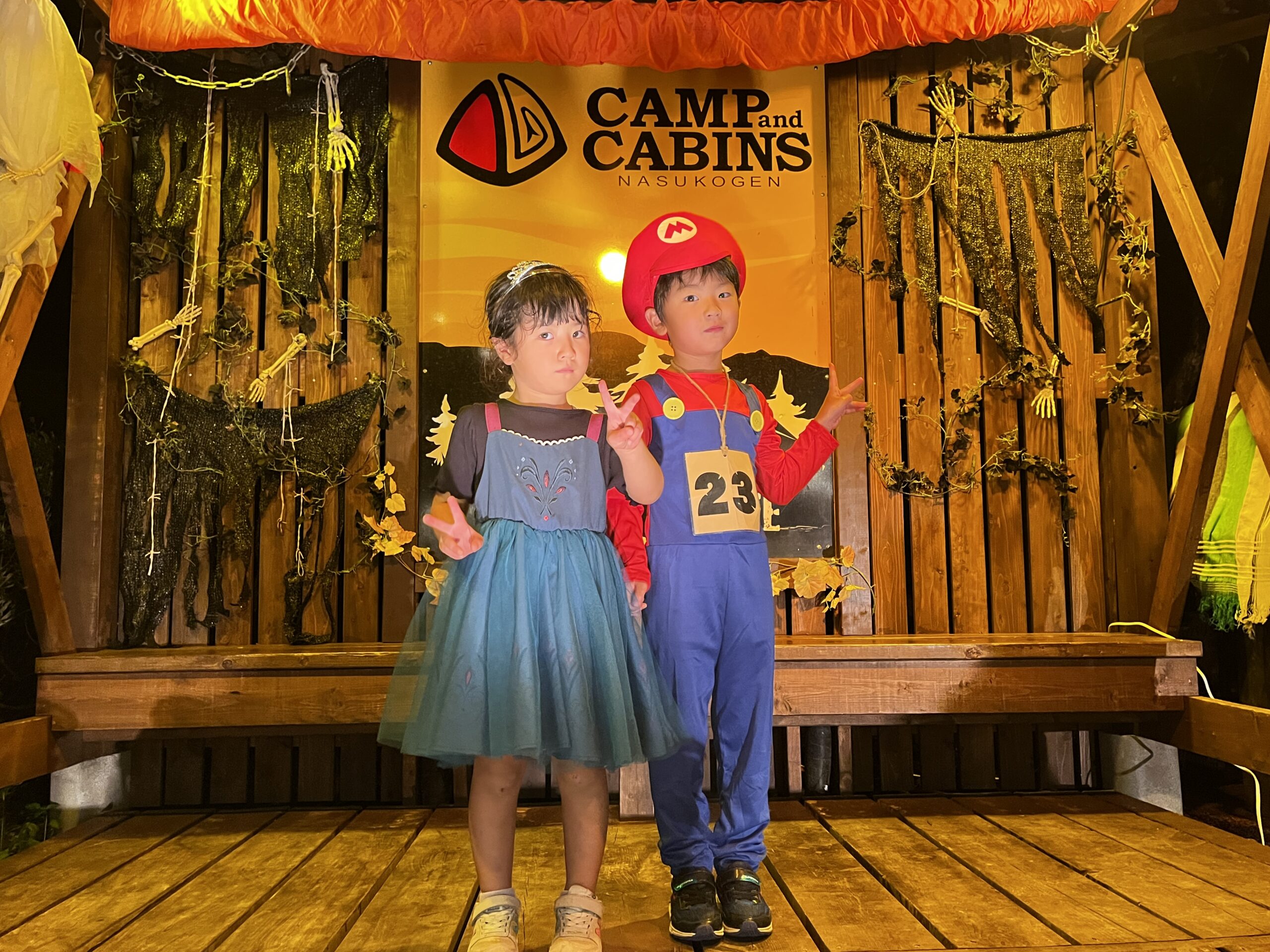 マリオとエルサ