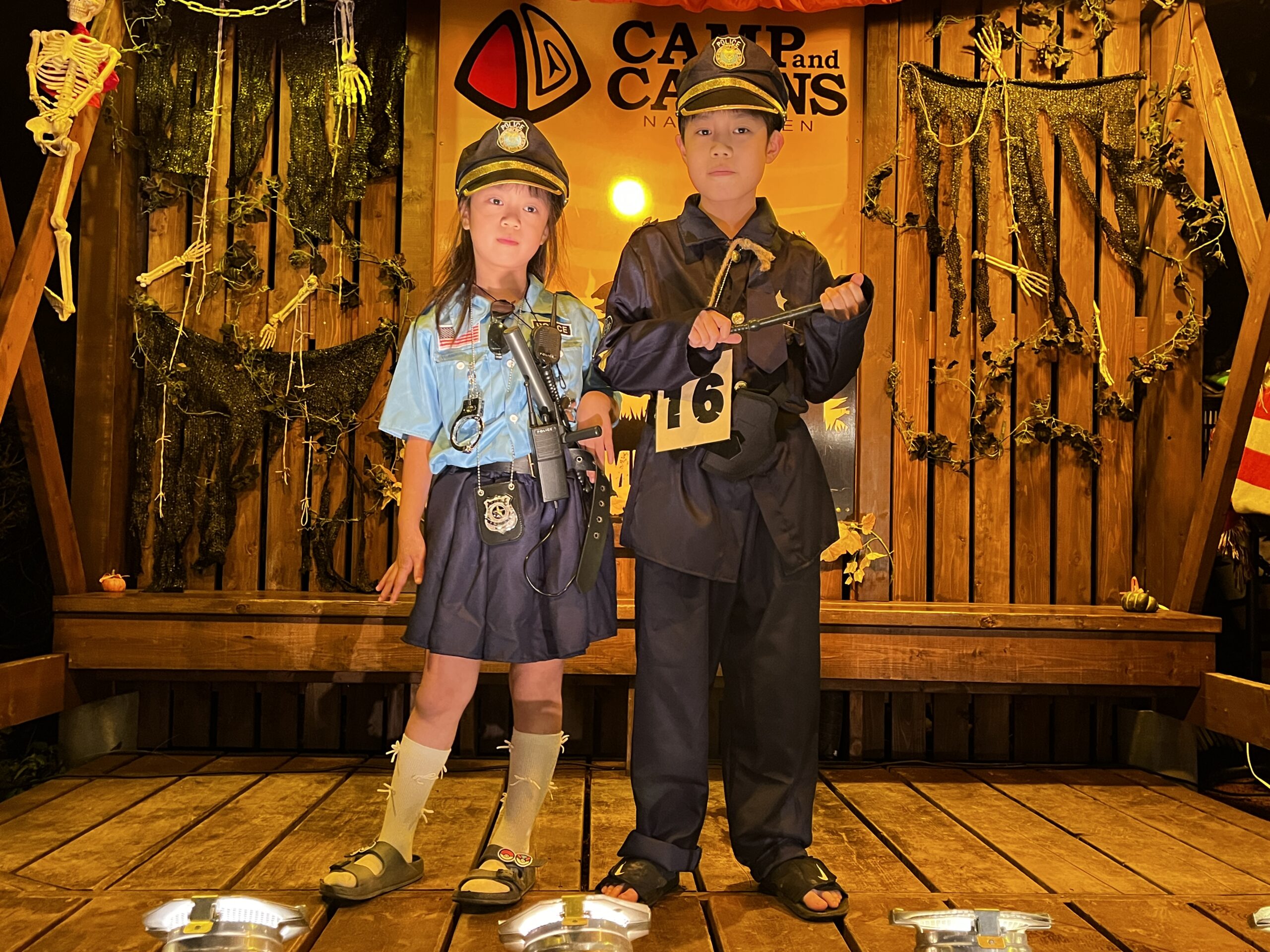 緊急逮捕　オバケが出たぞ