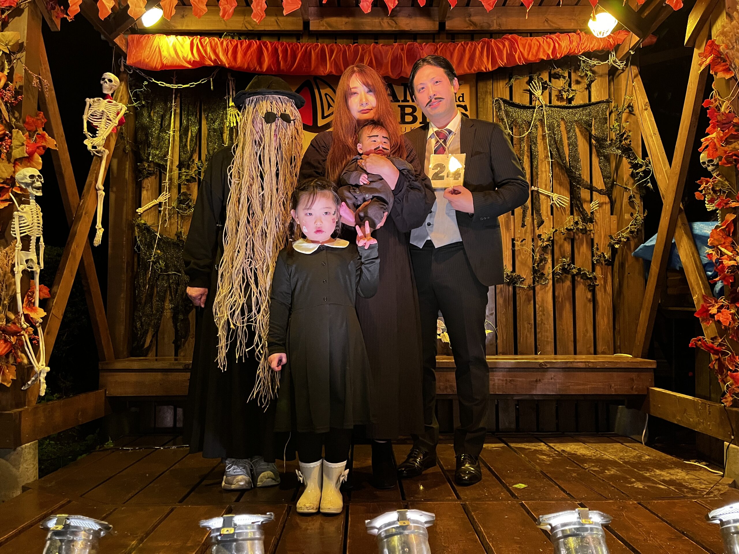 アダムス家、次女のキャンプデビュー