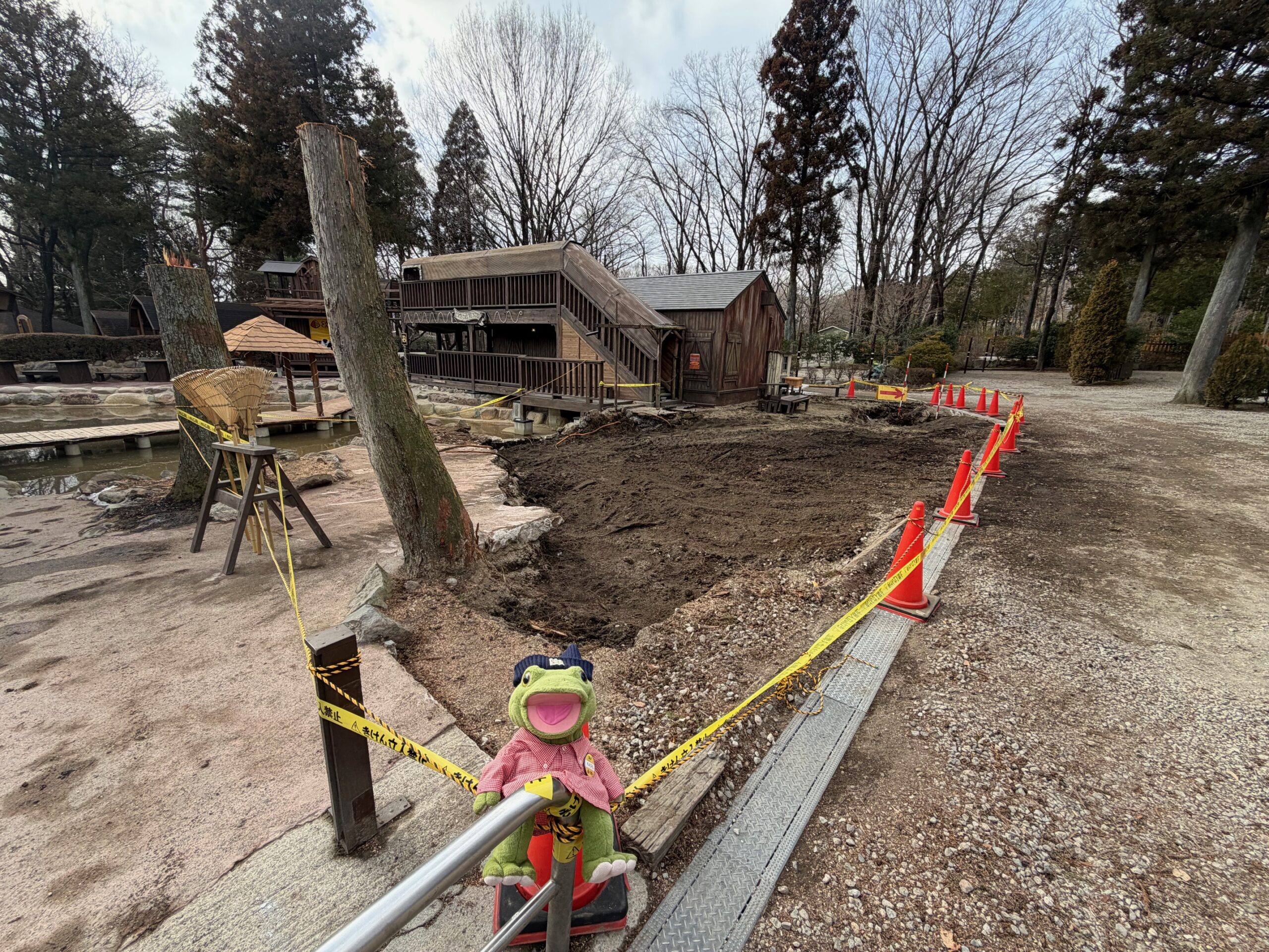 立ち入り禁止エリアのお知らせ