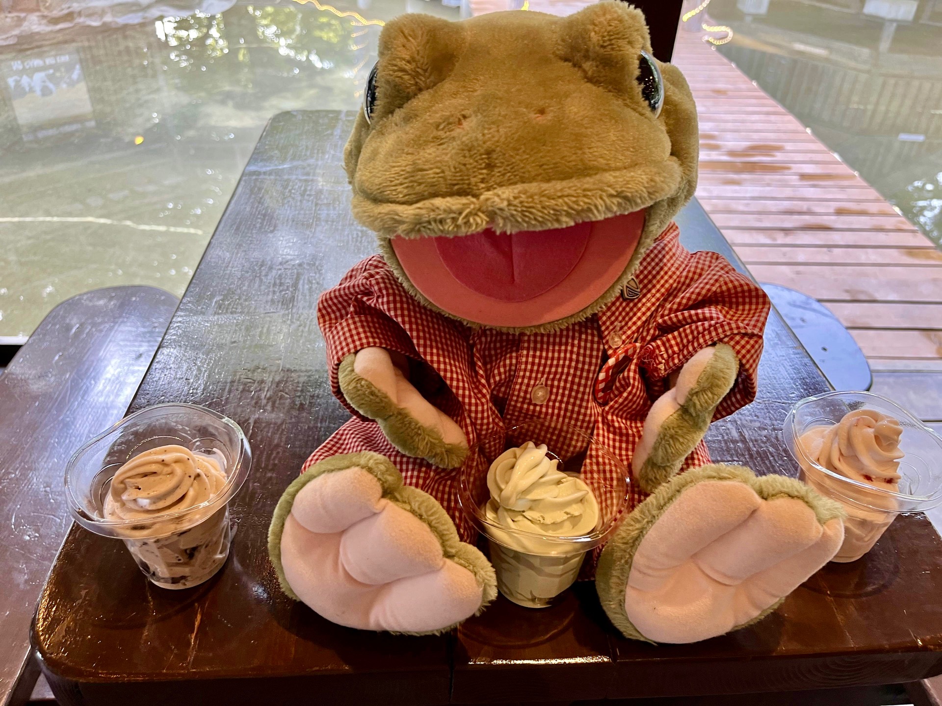 ソフトクリームに新しい味が仲間入り♪