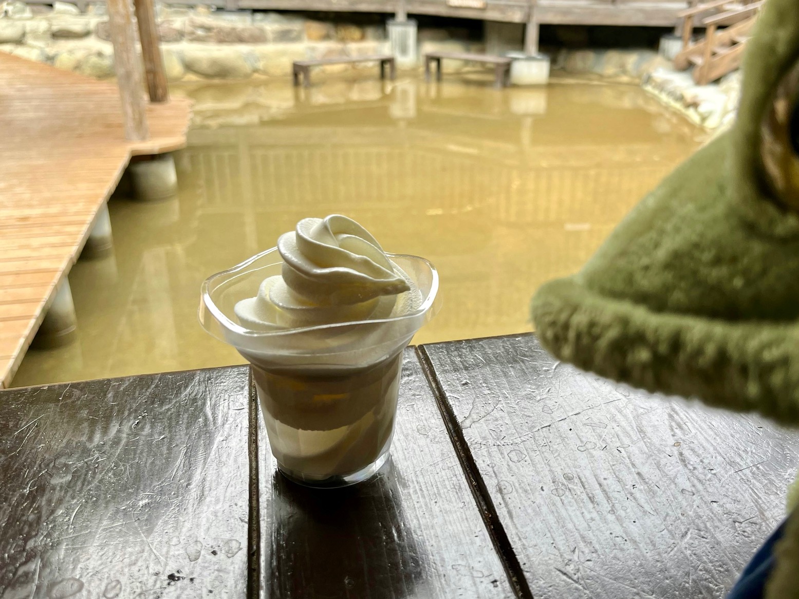 ソフトクリームに新味登場！