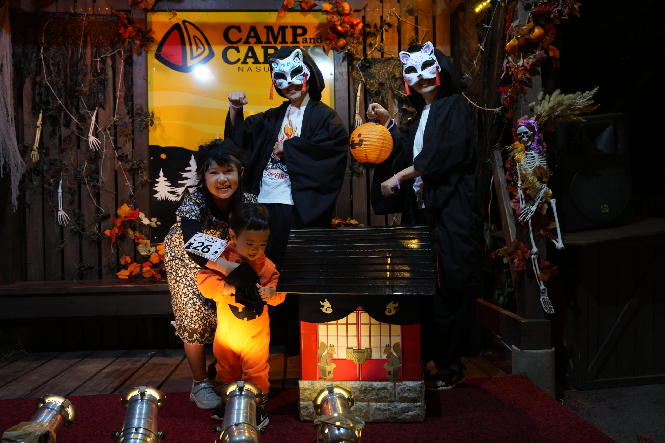 子狐の初めてのハロウィン