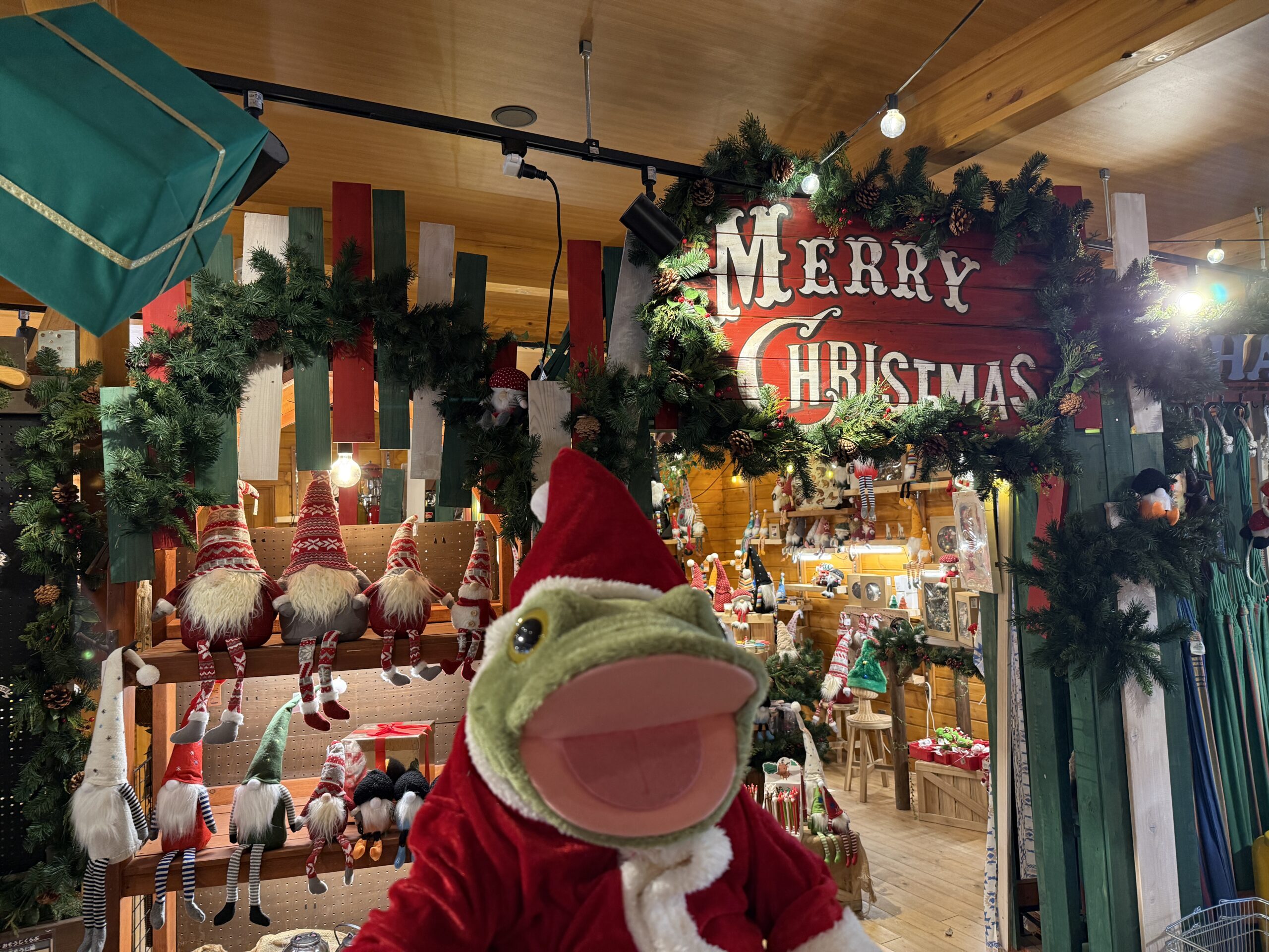 管理棟SHOPに”クリスマスショップ”がオープンしました！